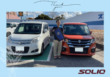 K様ソリオ納車☆彡